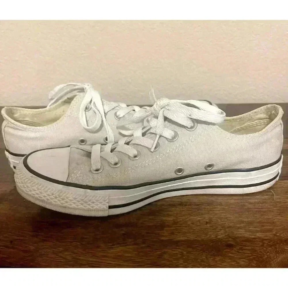Converse Chuck Taylor Size 7 womens 5 Mens All Star Low Light Grey laceup unisex - Picture 8 of 8